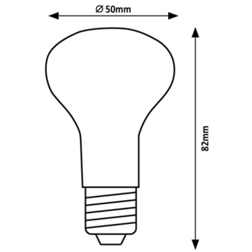 Rabalux - Lampadina LED a riflettore R50 E14/5W/230V 3000K