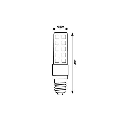 Rabalux - Lampadina LED T20 E14/6W/230V 4000K