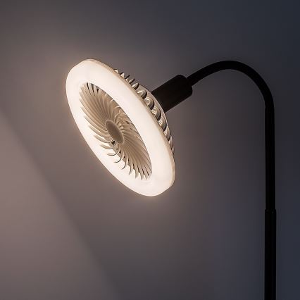 Rabalux - LED-Lampe mit Ventilator SMD E27/16W/230V