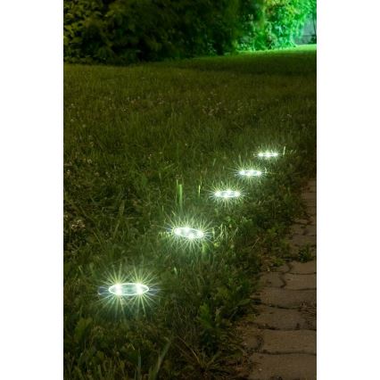 Rabalux - Éclairage solaire extérieur avec détecteur LED/0,24W/1xAA 400 mAh noir IP44