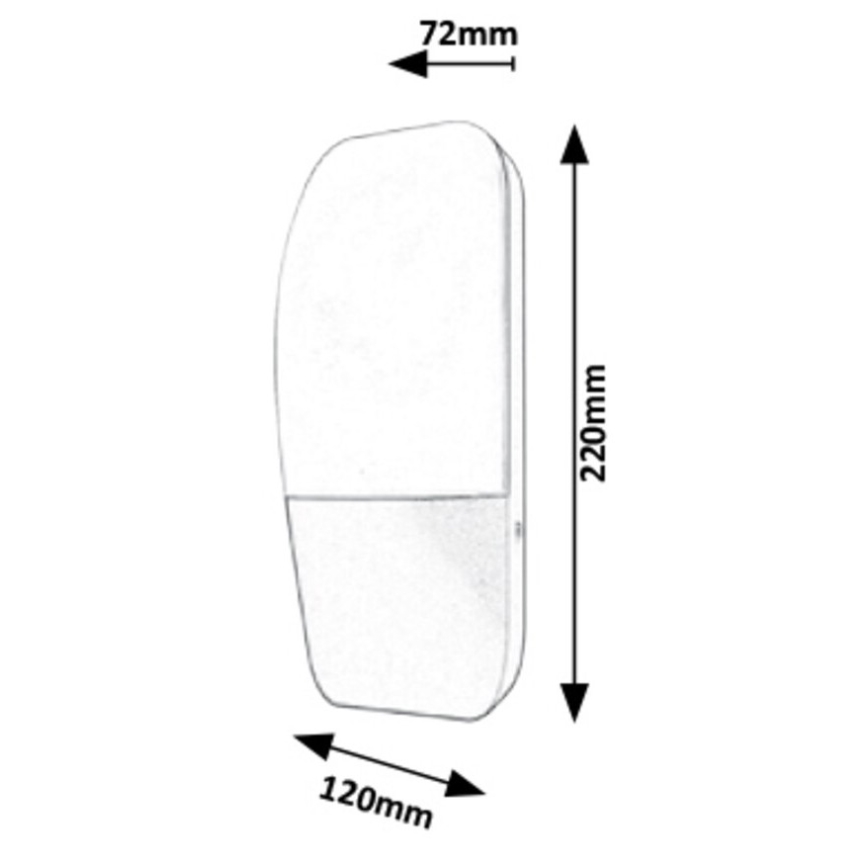 Rabalux - Applique a LED da esterno LED/10W/230V IP65 800lm 4000K