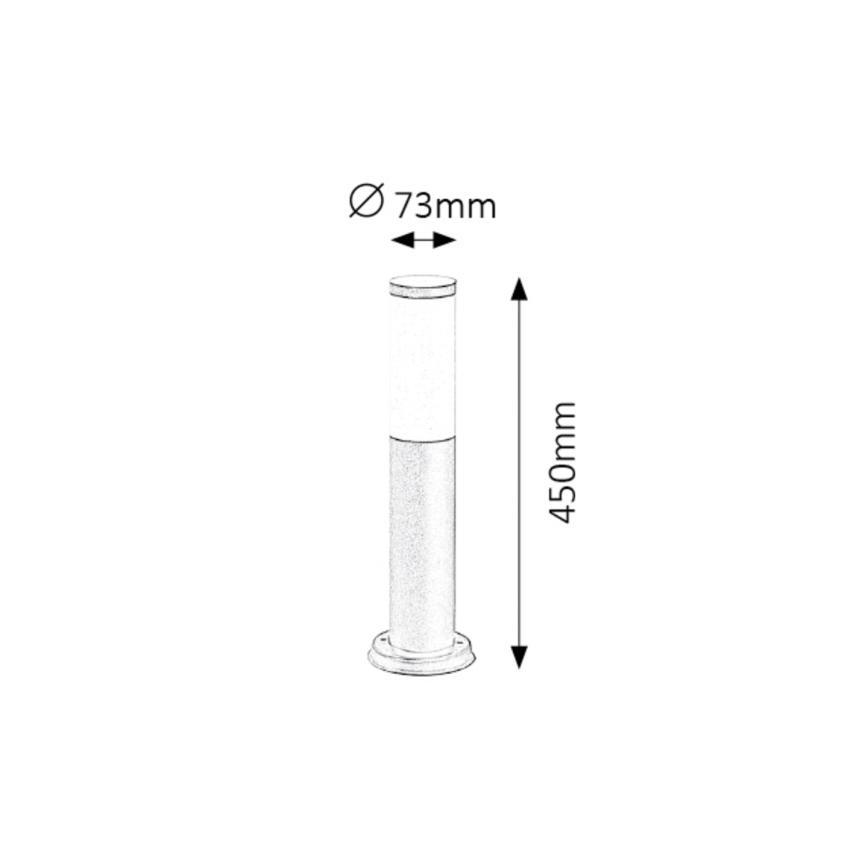 Rabalux - Applique da esterno 1xE27/25W/230V IP44