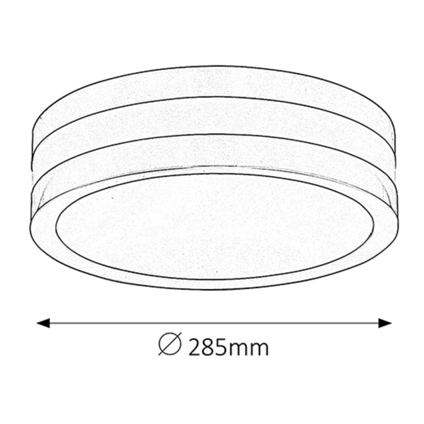 Rabalux - Applique da esterno 2xE27/11W/230V