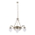 Rabalux 8633 - Kronleuchter auf der Kette ANNABELLA 3xE14/40W+2xE27/60W