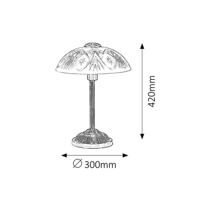 Rabalux - Tischlampe 1xE14/40W/230V