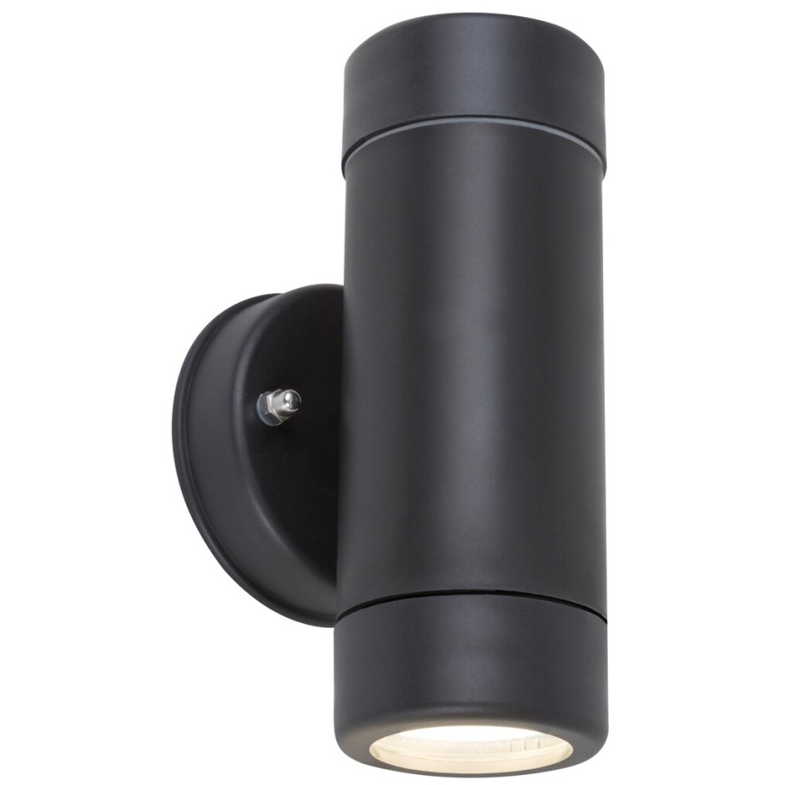 Außen Wandbeleuchtung 2xGU10/10W/230V IP44 schwarz