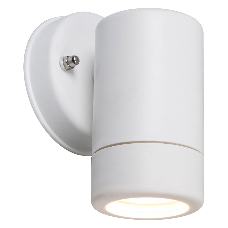 Außen Wandbeleuchtung 1xGU10/10W/230V IP44 weiß