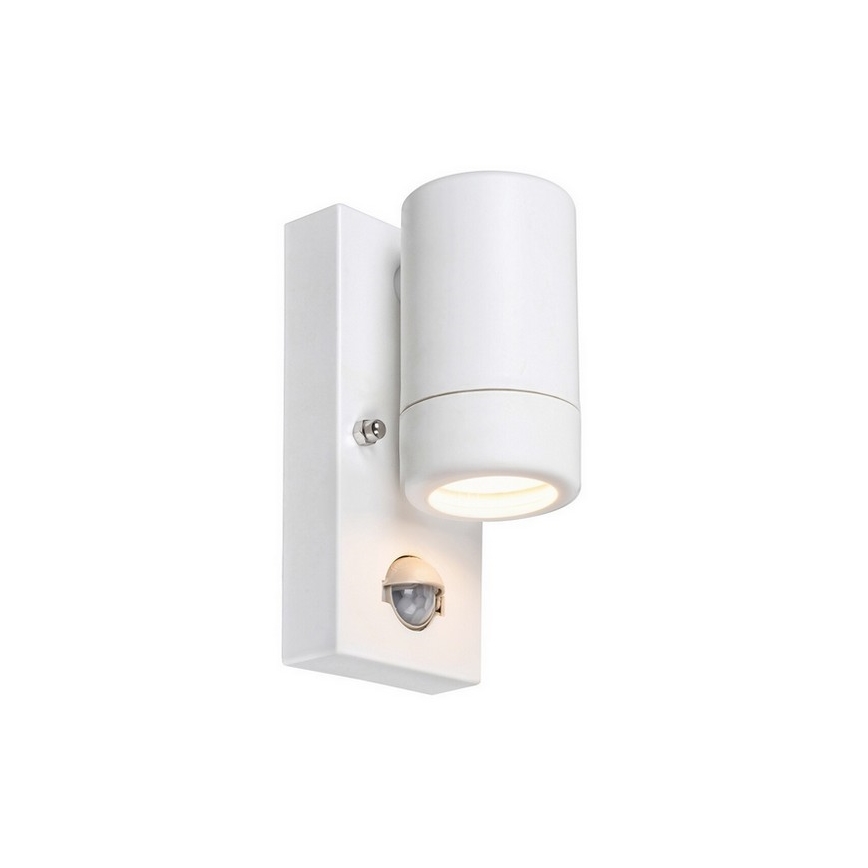 Rabalux - Applique da esterno con sensore 1xGU10/10W/230V IP44 bianco