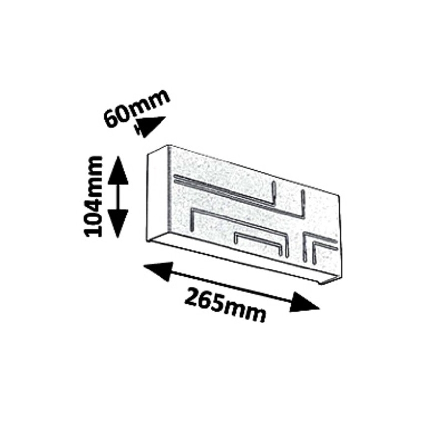 Rabalux - Applique a LED da esterno LED/12W/230V IP65