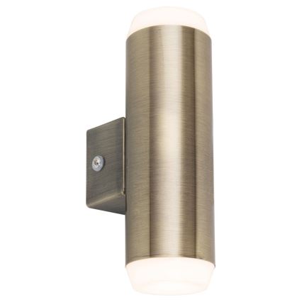 Rabalux - LED Auβen-Wandbeleuchtung 2xLED/4W/230V IP44 bronze