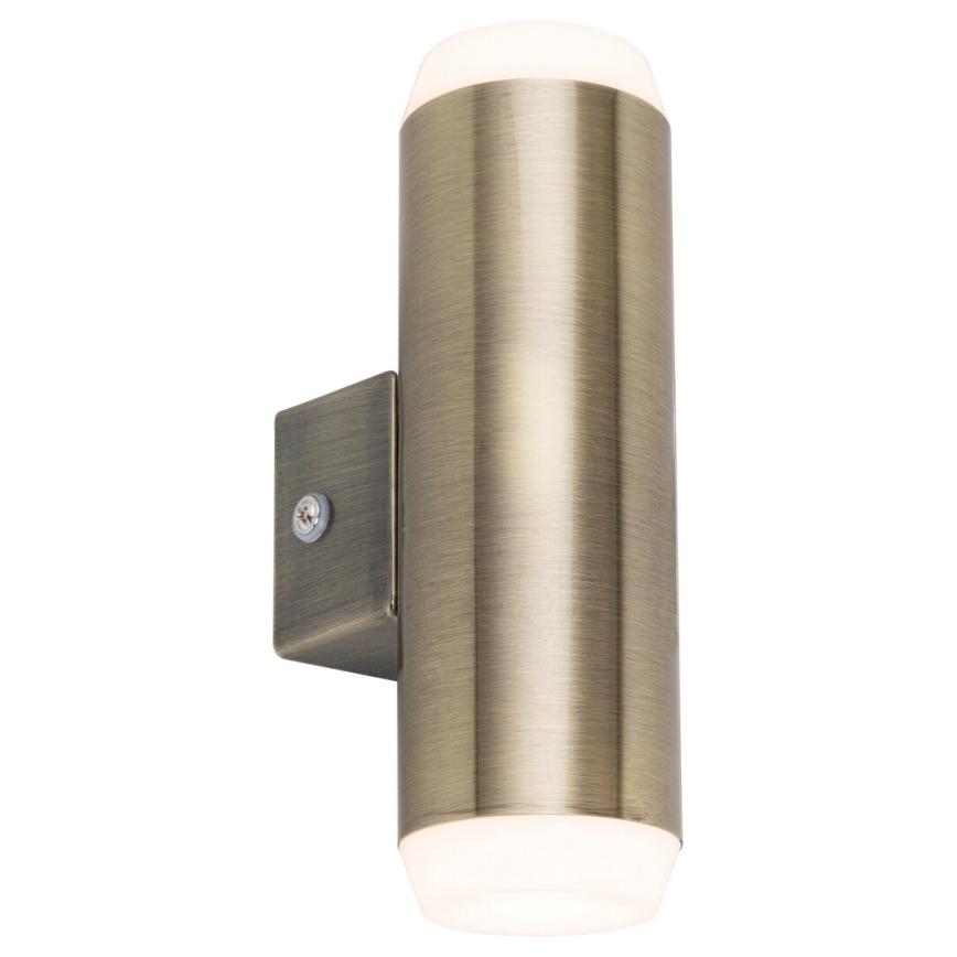 Rabalux - LED Auβen-Wandbeleuchtung 2xLED/4W/230V IP44 bronze