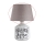 Rabalux - Abat-jour de rechange pour lampe de table PETRA E14 marron/blanc