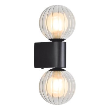 Rabalux - Applique da bagno 2xG9/3,5W/230V IP44 nero