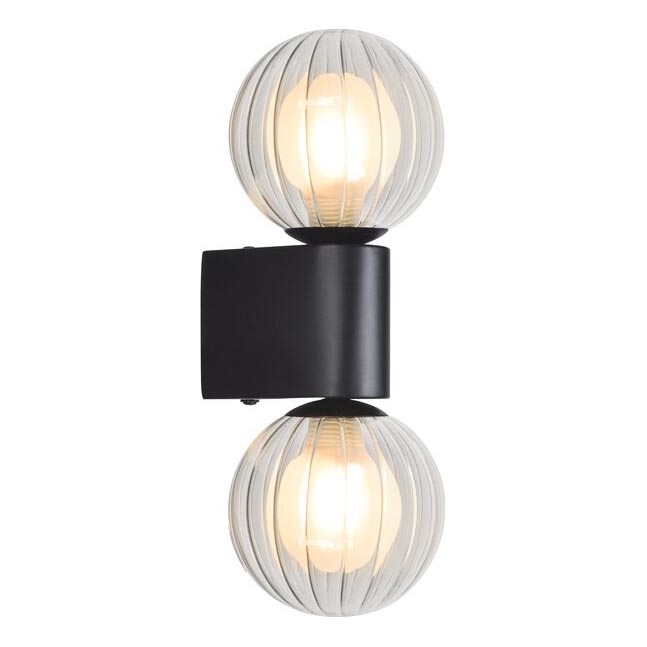 Rabalux - Applique da bagno 2xG9/3,5W/230V IP44 nero