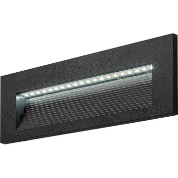 Rabalux - Applique da esterno LED/6W/230V IP65 nero