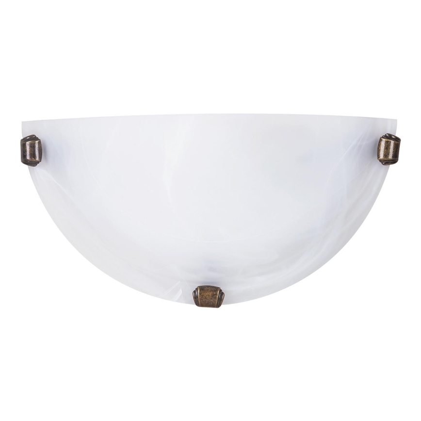 Rabalux - Applique murale 1xE27/60W/230V en verre d'albâtre