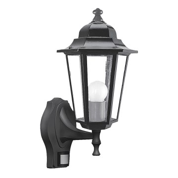 Rabalux - Applique murale extérieure avec détecteur 1xE27/60W/230V