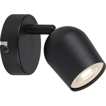 Rabalux - Applique murale spot 1xGU10/15W/230V noire