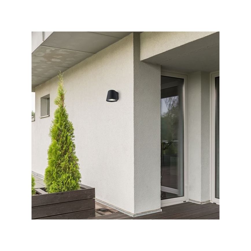 Rabalux - Außenwandleuchte 1xGU10/35W/230V IP54 schwarz