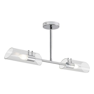 Rabalux - Badezimmer-Deckenleuchte an Stange 2xE14/12W/230V IP44 glänzendes Chrom