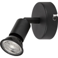 Rabalux - Deckenspot 1xGU10/25W/230V schwarz