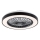 Rabalux - Dimmbare LED-Deckenleuchte mit Ventilator LED/40W/230V 3000/4000/6000K Wi-Fi + Fernbedienung