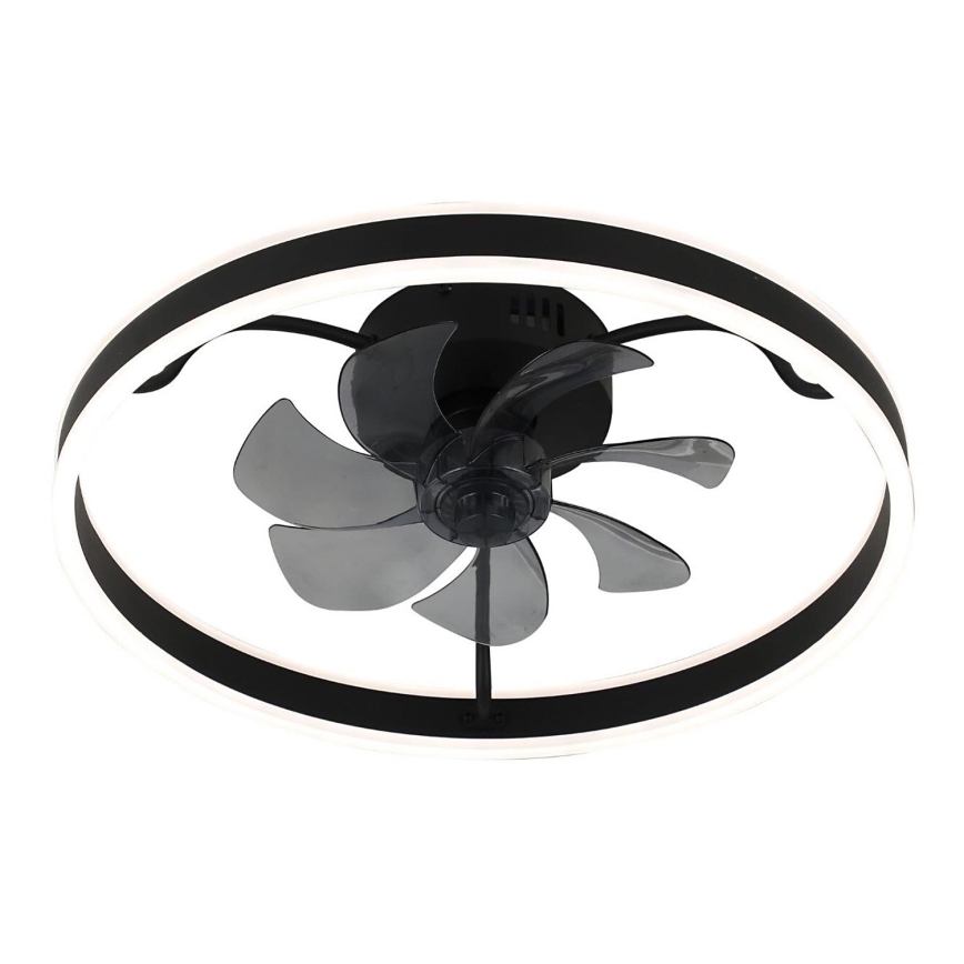 Rabalux - Dimmbare LED-Deckenleuchte mit Ventilator LED/40W/230V 3000/4000/6000K Wi-Fi + Fernbedienung