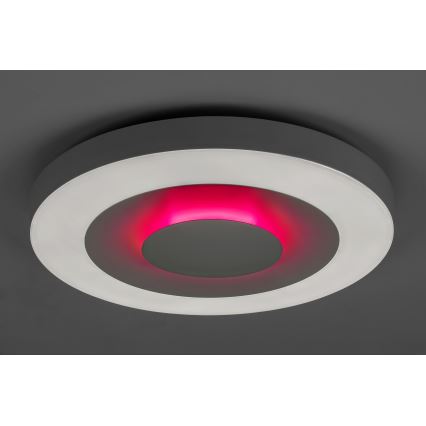 Rabalux - Dimmbare LED-RGB-Deckenleuchte LED/40W/230V 3000-6000K d 50 cm + Fernbedienung