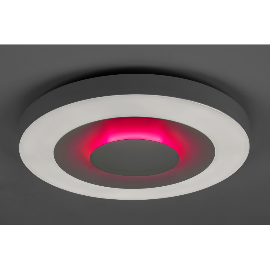 Rabalux - Dimmbare LED-RGB-Deckenleuchte LED/40W/230V 3000-6000K d 50 cm + Fernbedienung