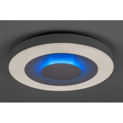 Rabalux - Dimmbare LED-RGB-Deckenleuchte LED/40W/230V 3000-6000K d 50 cm + Fernbedienung