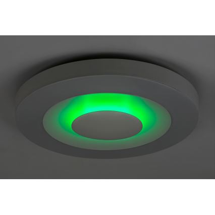 Rabalux - Dimmbare LED-RGB-Deckenleuchte LED/40W/230V 3000-6000K d 50 cm + Fernbedienung