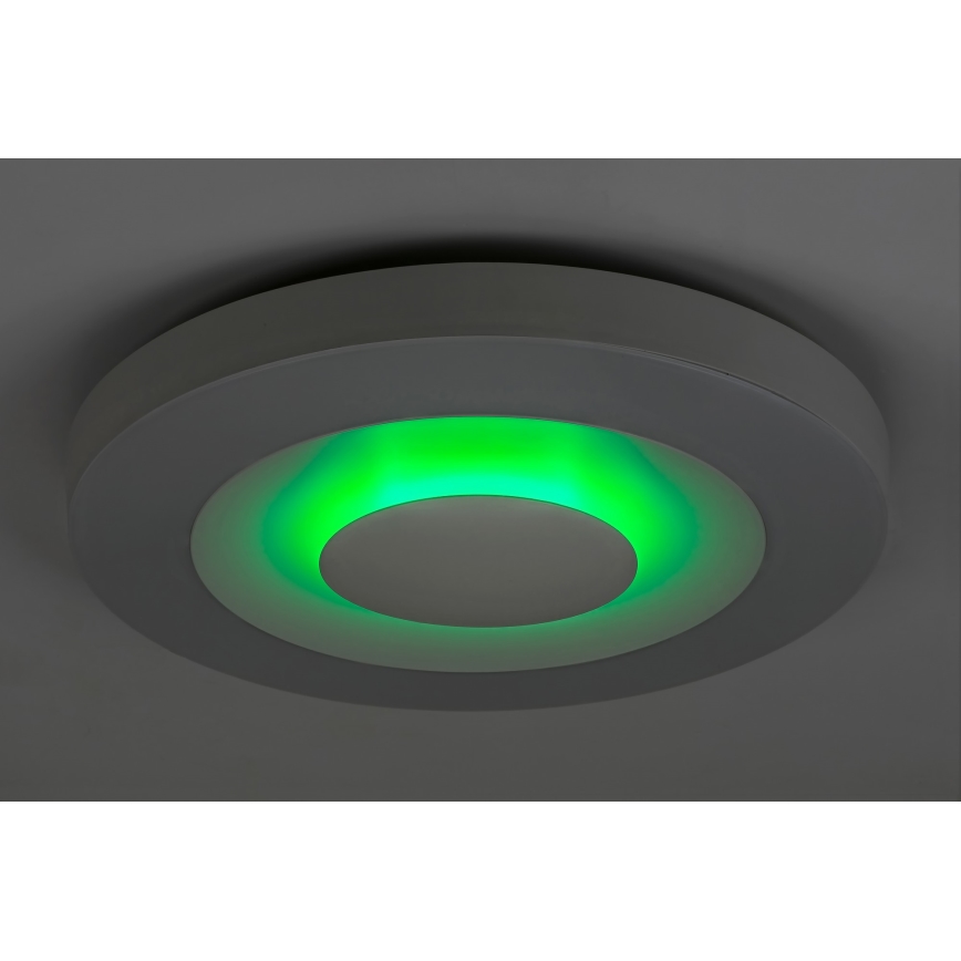 Rabalux - Dimmbare LED-RGB-Deckenleuchte LED/40W/230V 3000-6000K d 50 cm + Fernbedienung