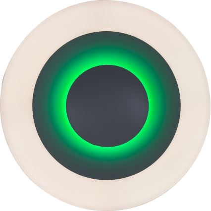 Rabalux - Dimmbare LED-RGB-Deckenleuchte LED/40W/230V 3000-6000K d 50 cm + Fernbedienung