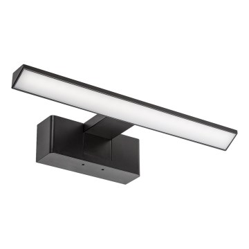 Rabalux - Éclairage LED pour miroir de salle de bains LED/6W/230V IP44 30 cm noir