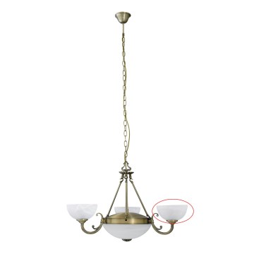 Rabalux - Ersatzglas für Kronleuchter MARLENE E14
