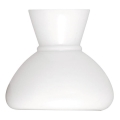 Rabalux - Ersatzglas für Kronleuchter, Tisch- und Wandleuchten mit E27-Fassung, Ø 15 cm, weiß