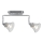 Rabalux - Faretto da bagno 2xE14/40W/230V IP44
