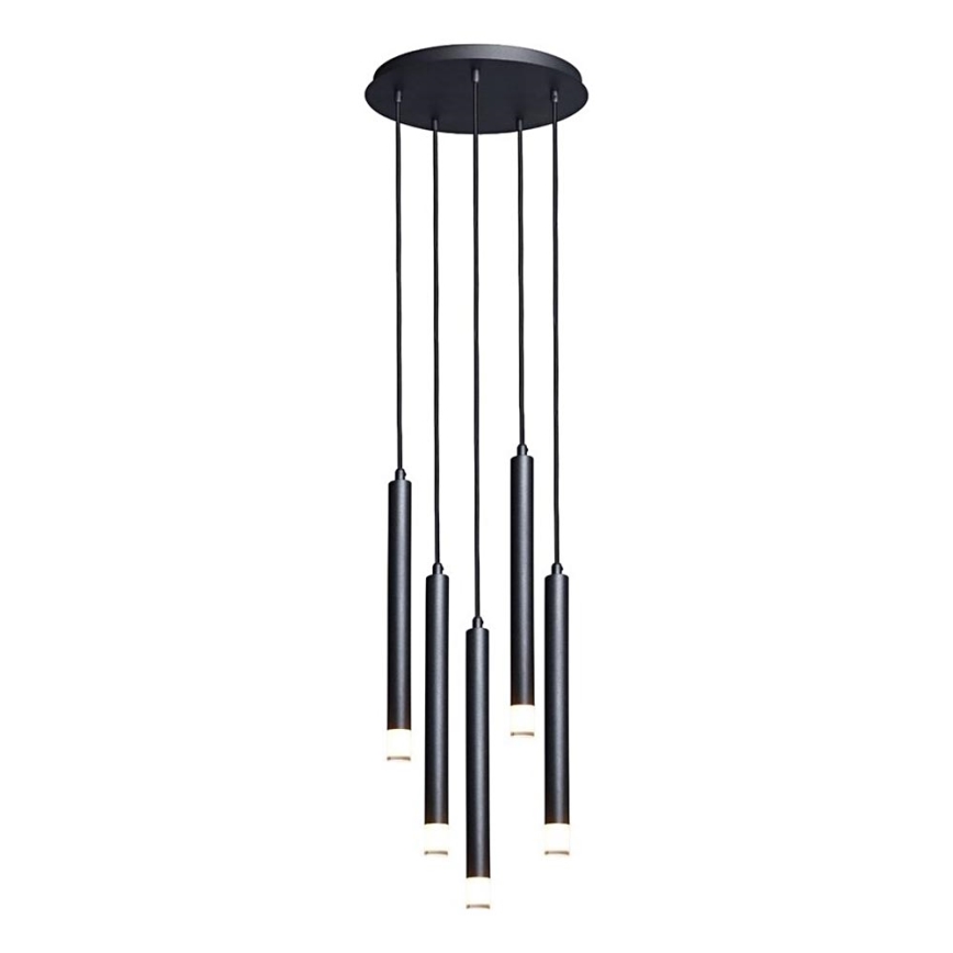 Rabalux - Hängeleuchte 5xG9/5W/230V schwarz
