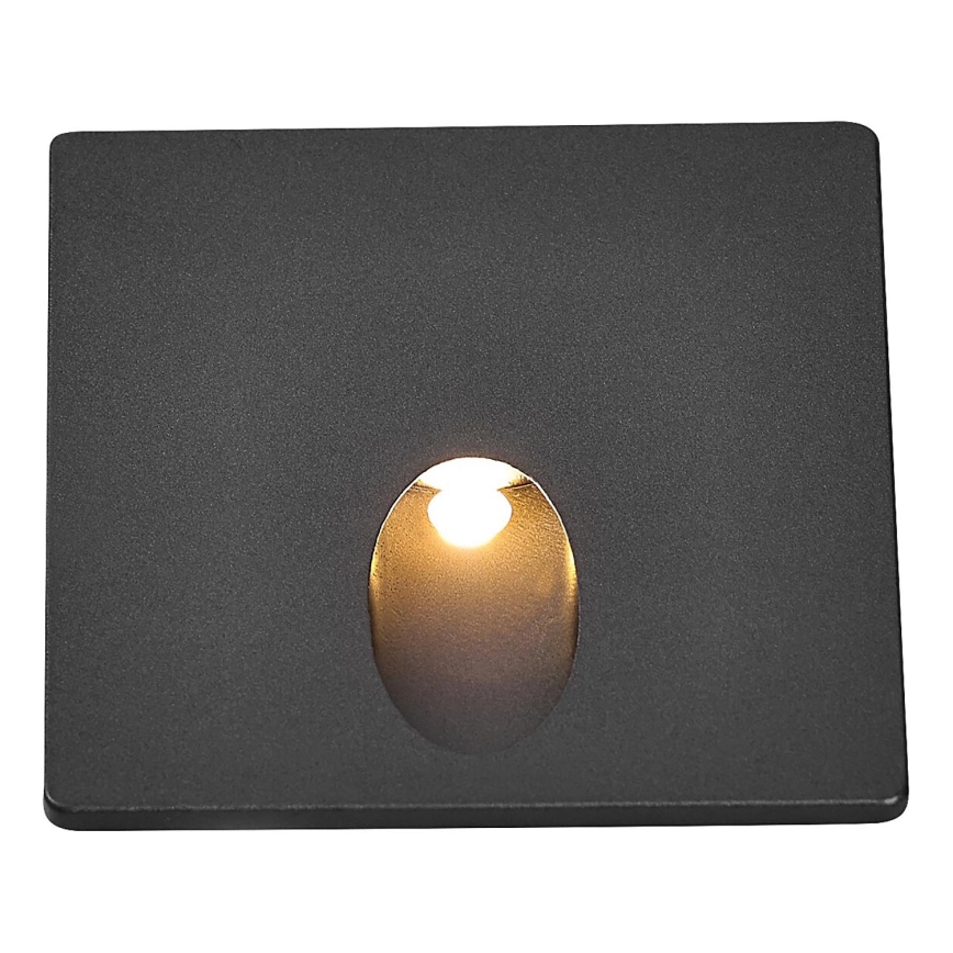 Rabalux - Illuminazione scale LED da esterno LED/3W/230V IP54 3000K nero