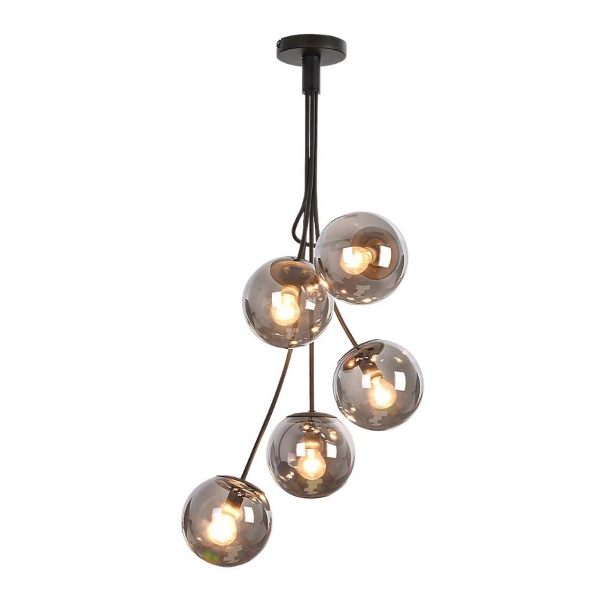 Rabalux - Kronleuchter auf einer Stange GLORY 5xE14/40W/230V
