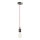 Rabalux - Lampada a sospensione E27/40W cromo lucido