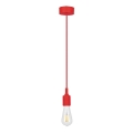 Rabalux - Lampada a sospensione E27/40W rosso