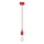 Rabalux - Lampada a sospensione E27/40W rosso