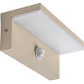 Rabalux - Lampada da parete per esterni a LED con sensore LED/9W/230V IP54 beige