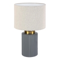 Rabalux - Lampada da tavolo 1xE14/40W/230V grigia