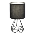 Rabalux - Lampada da tavolo 1xE14/40W/230V nero