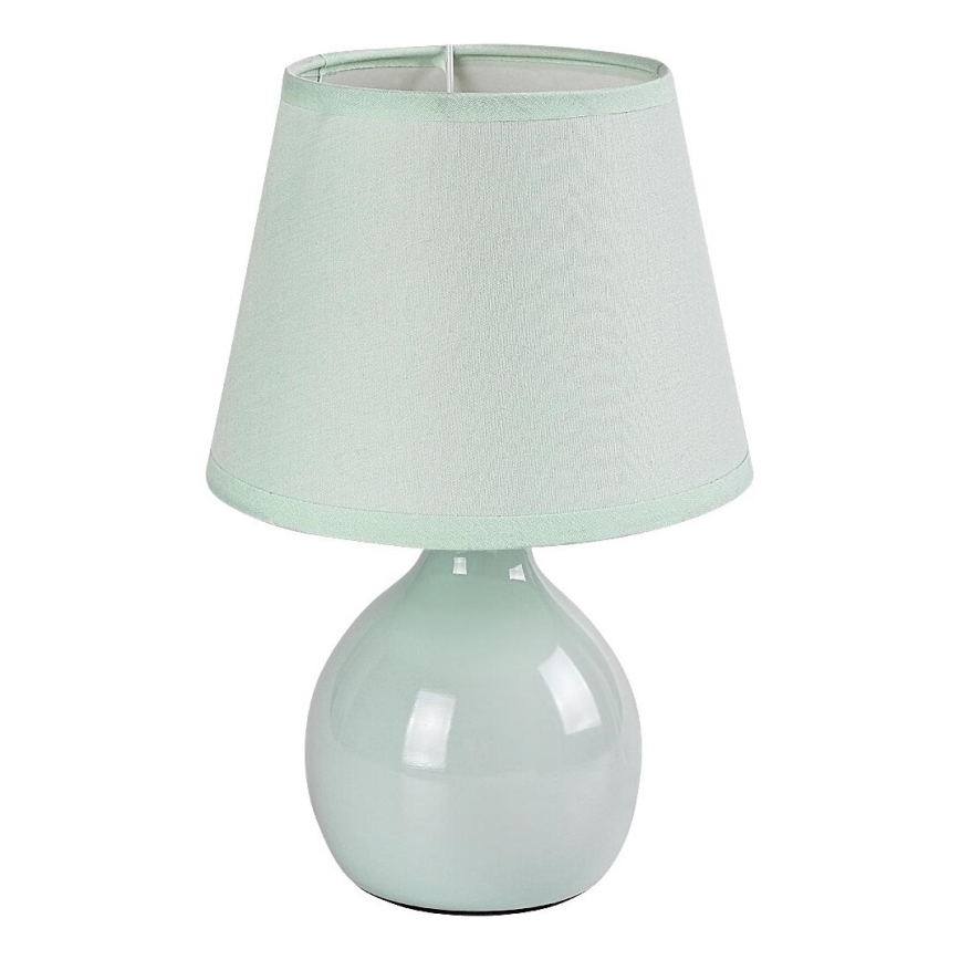 Rabalux - Lampada da tavolo 1xE14/40W/230V verde menta