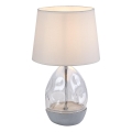 Rabalux - Lampada da tavolo 1xE27/40W/230V bianco