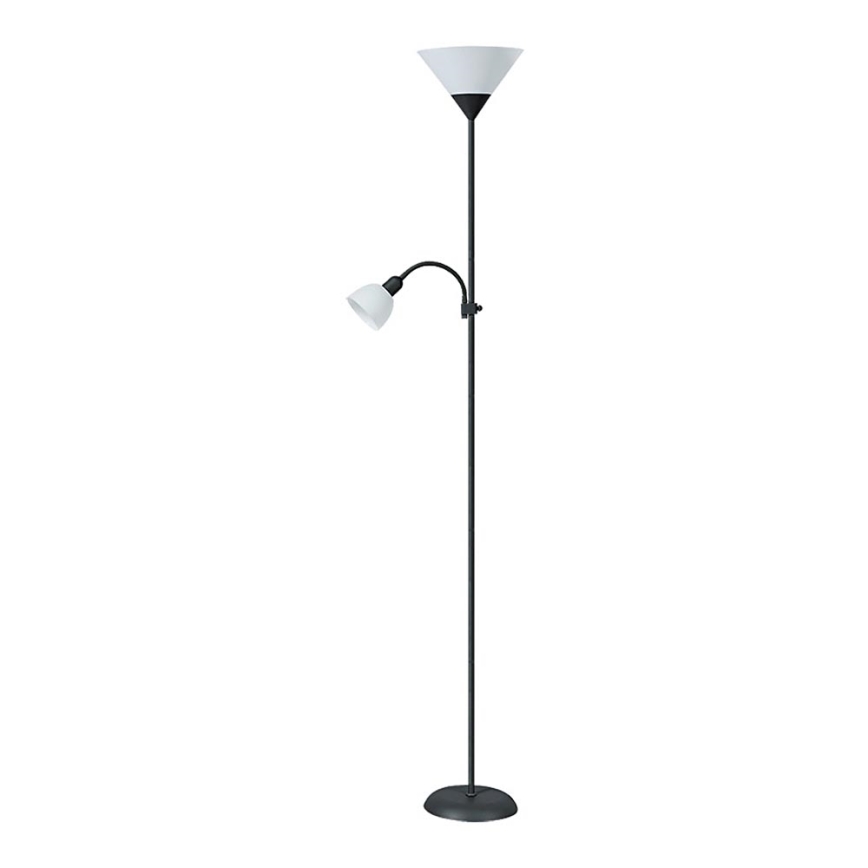 Rabalux - Lampada da terra 1xE27/100W+E14/25W