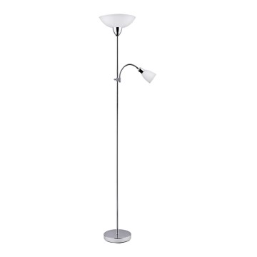 Rabalux - Lampada da terra 1xE27/60W+E14/40W